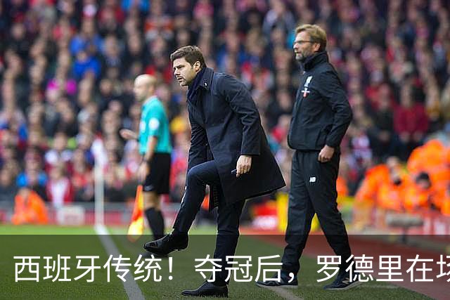 西班牙传统！夺冠后，罗德里在场上表演优雅斗牛舞